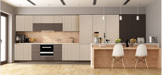 Decorative laminates catalogue for kitchen from Mikasa Laminates