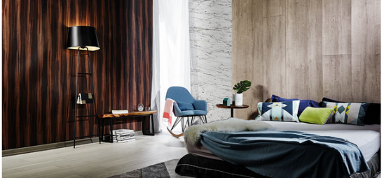 Laminate sheets for furniture from Mikasa Laminates