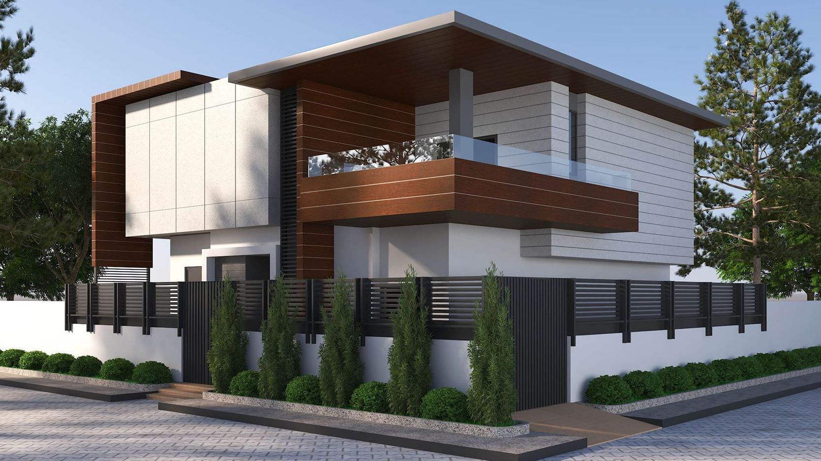 30107 Unique Teak (SUD) finish exterior wall panel by Mikasa FX