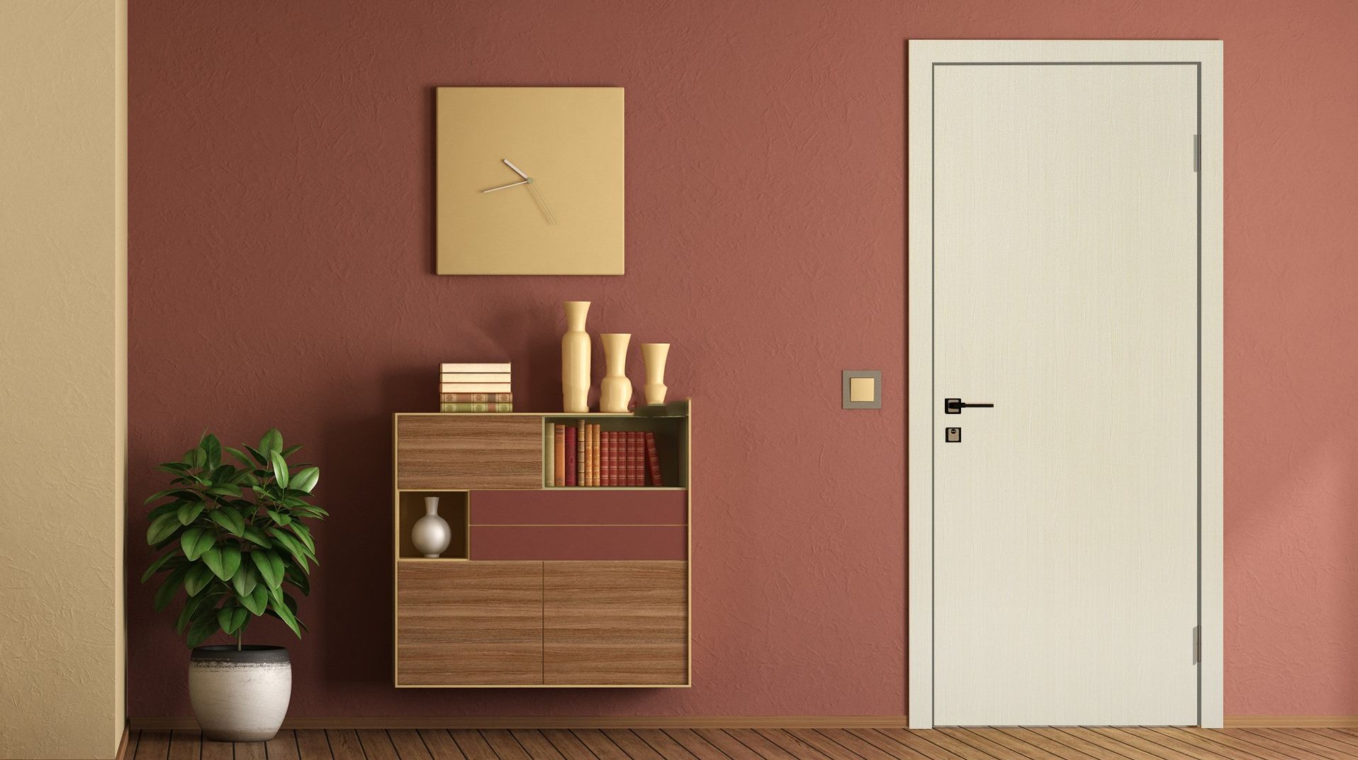 3121 Striped Pine (SUD) finish laminate sheet in India