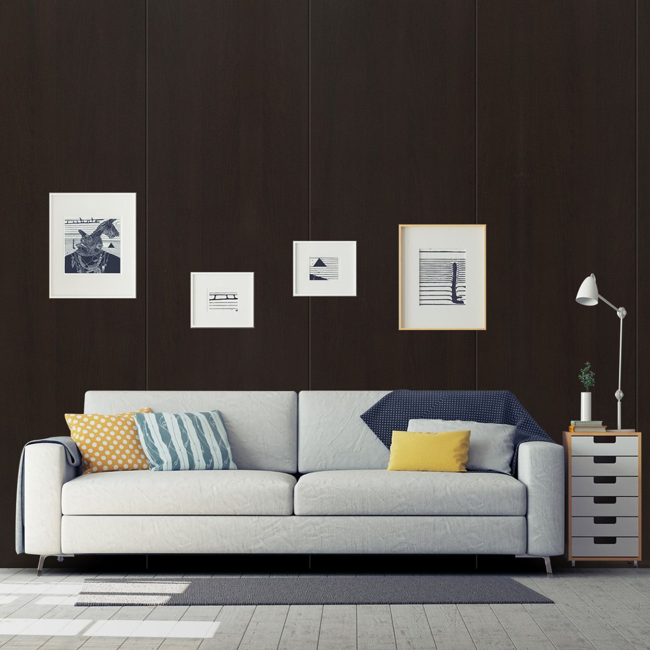 3009 Chocolate Beech (SUD) decorative Laminate sheets in India