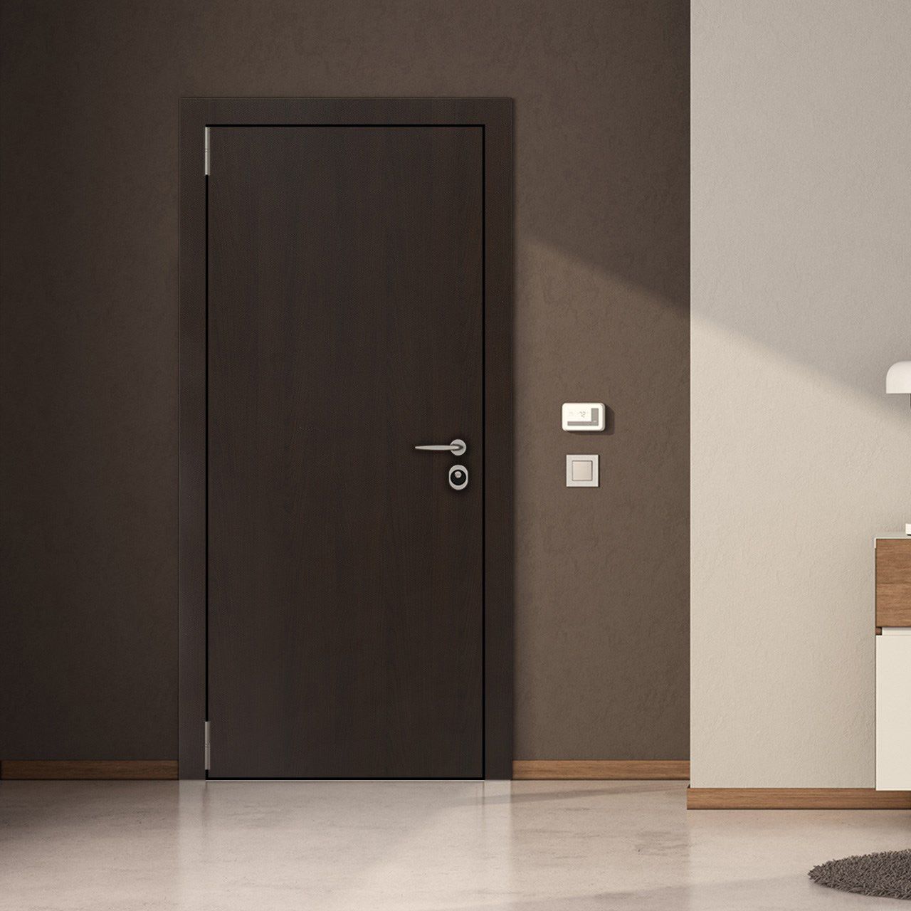 3009 Chocolate Beech (SUD) Laminate sheet in India