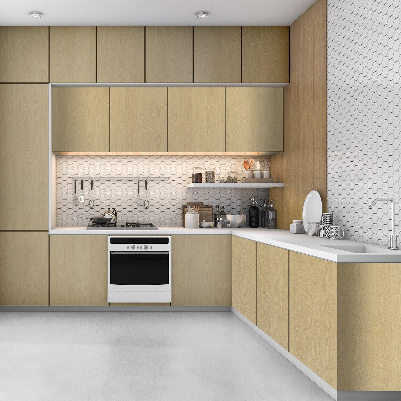 3012 Intal Beech (SUD) Laminate sheets