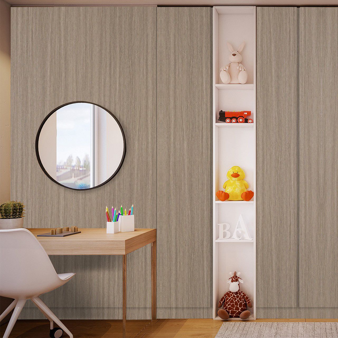3094 Renewal Oak (BRS) decorative Laminates in India