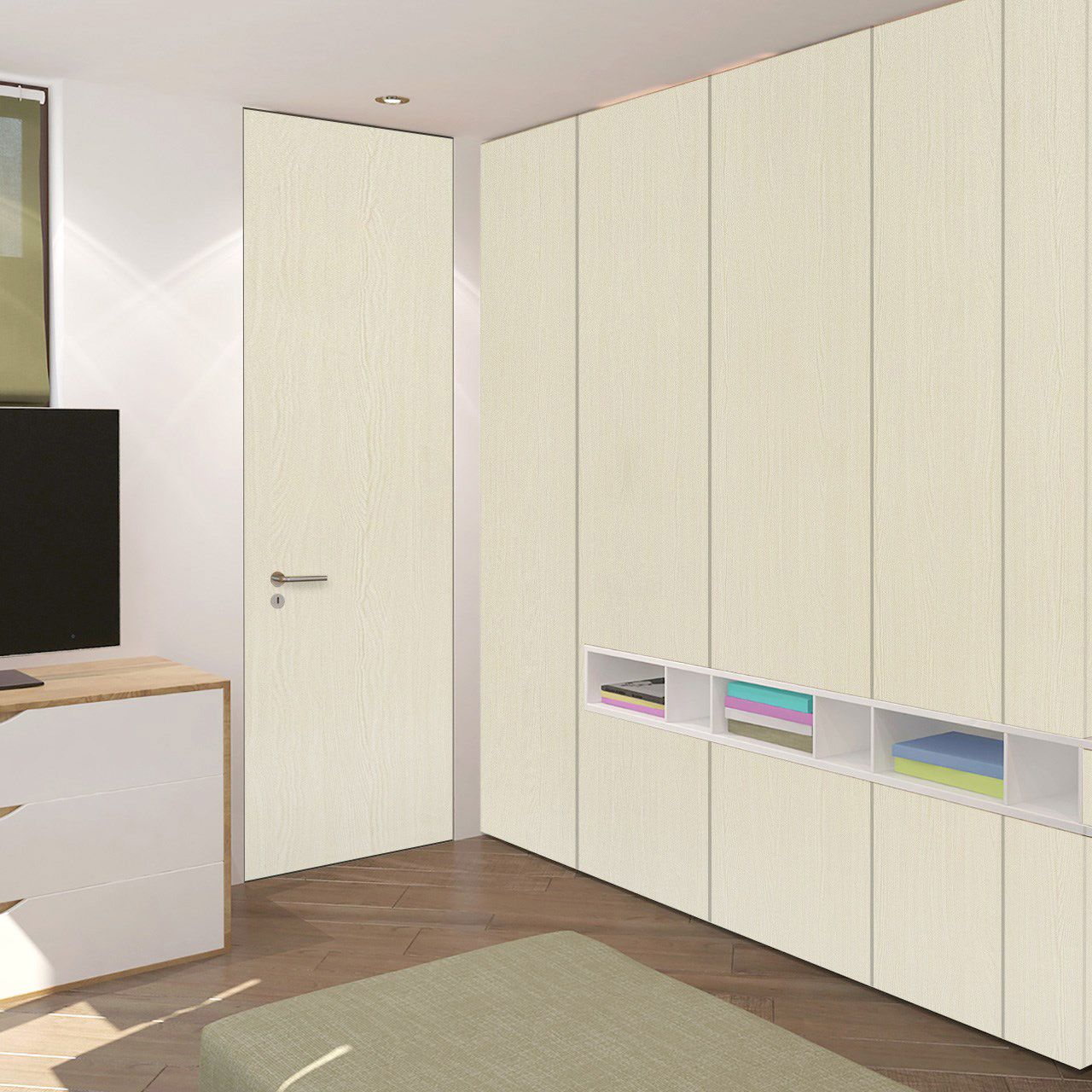 3121 Striped Pine (SMR) decorative Laminates in India