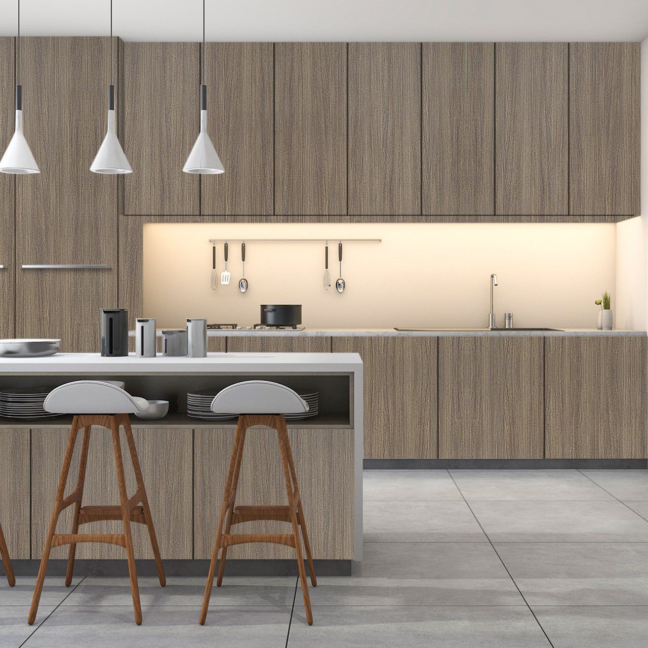 3155 Wild Teak (SUD) Laminate sheets