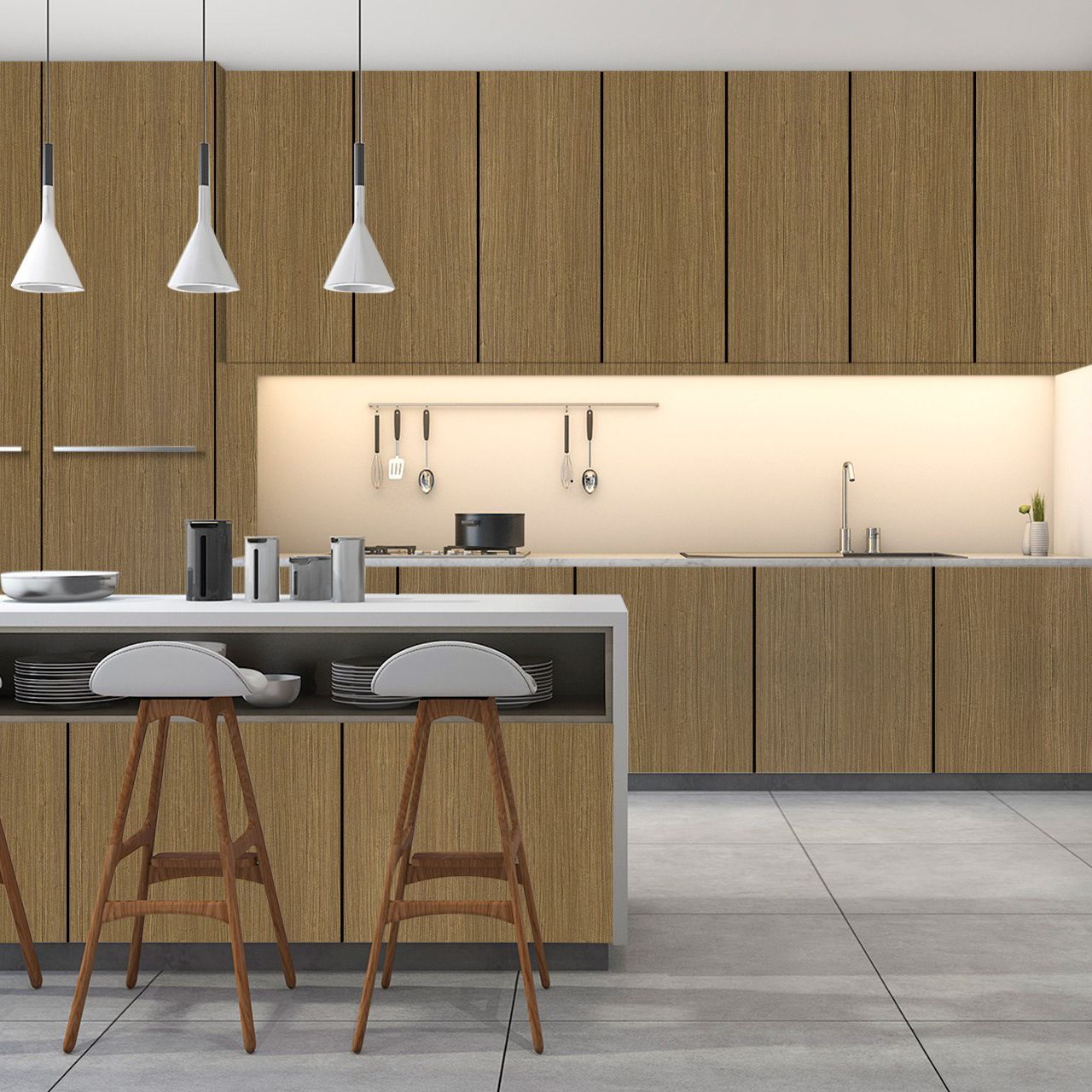 3162 Pure Teak (CHW) Laminate sheets