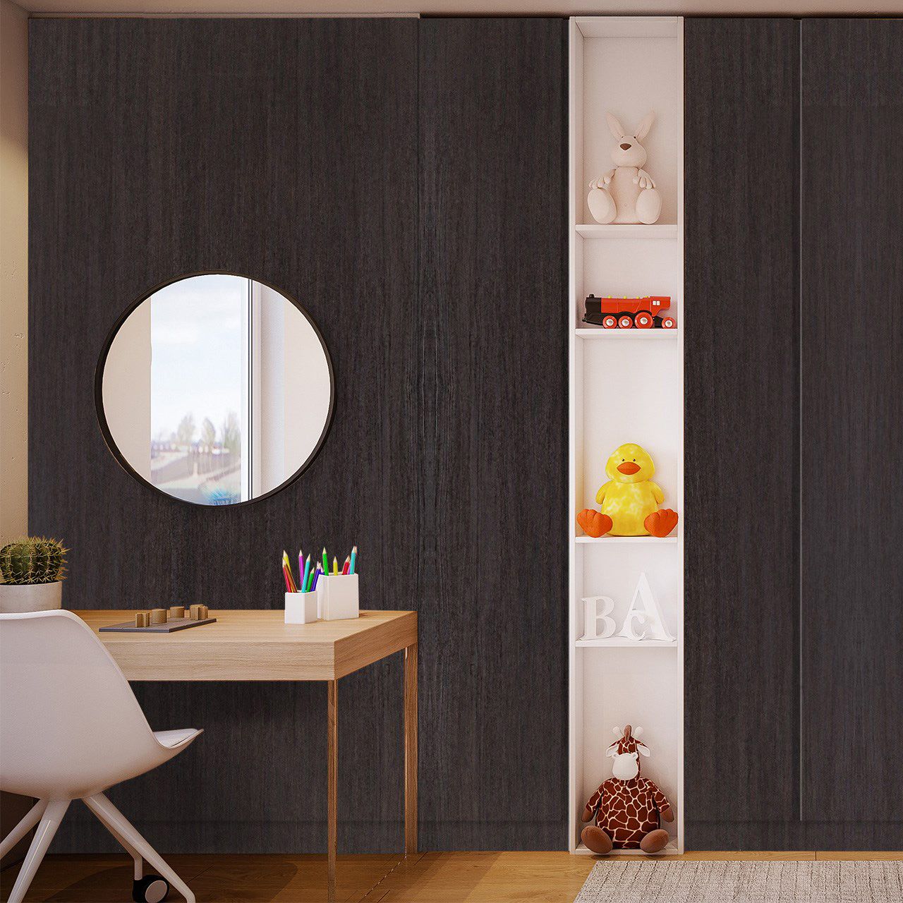 3221 Polished Wood (BRS) decorative Laminates in India