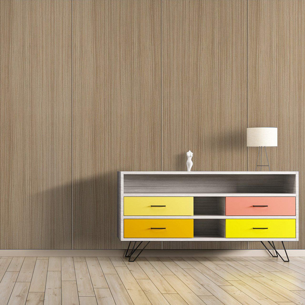 3285 Walnut Glow (CHW) decorative Laminate sheets in India