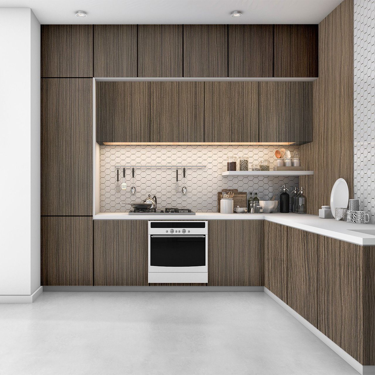 3286 Walnut Wool (SUD) Laminate sheets