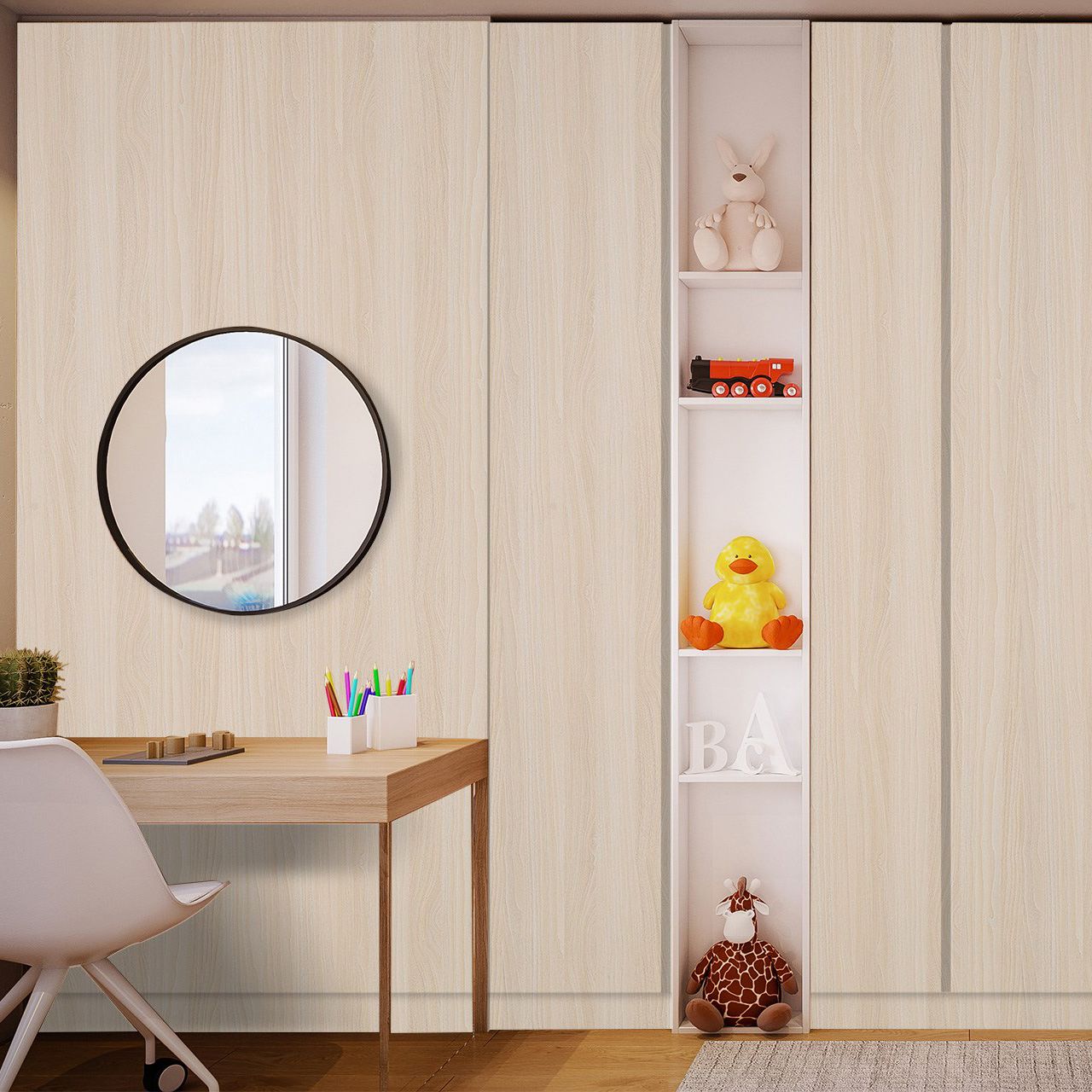 3294 Sunbleached Walnut (SUD) decorative Laminates in India