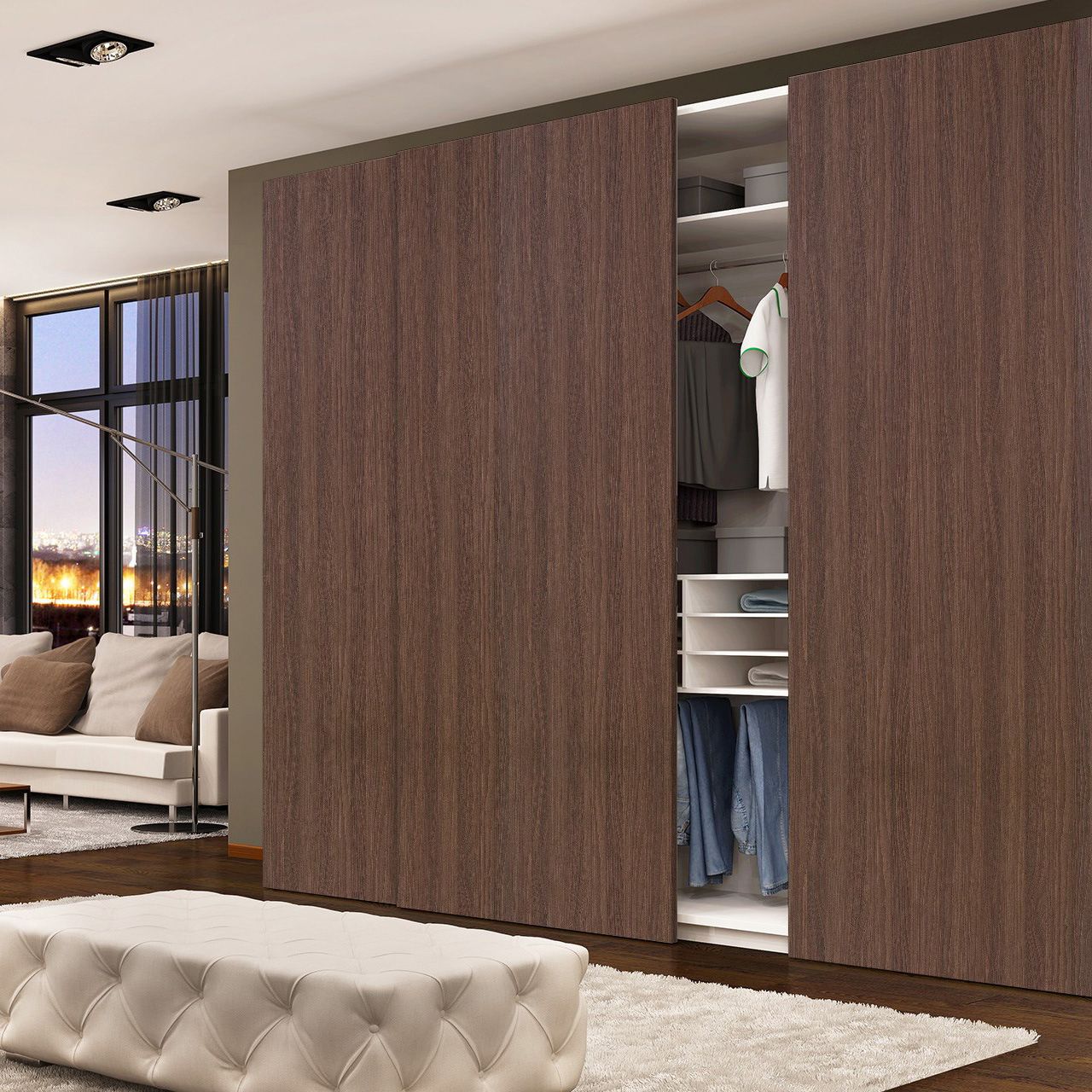 BHW 3295 Brunette Walnut (BHW) decorative Laminates in India