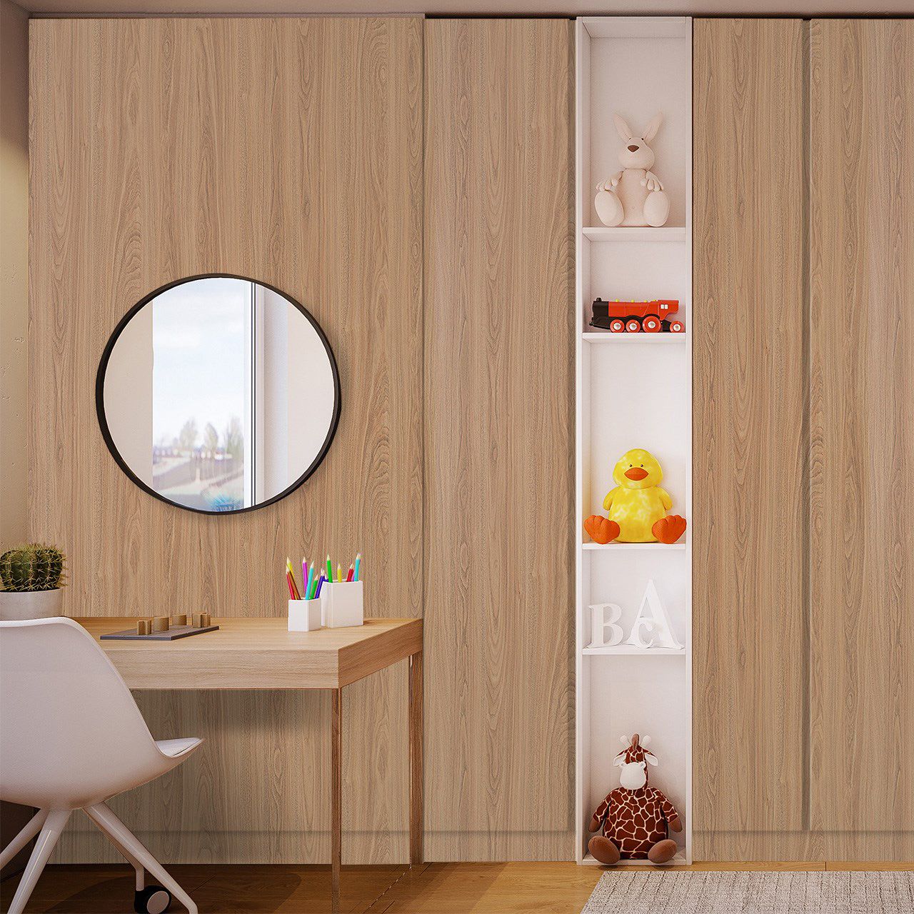 3296 Summer Walnut (SUD) decorative Laminates in India