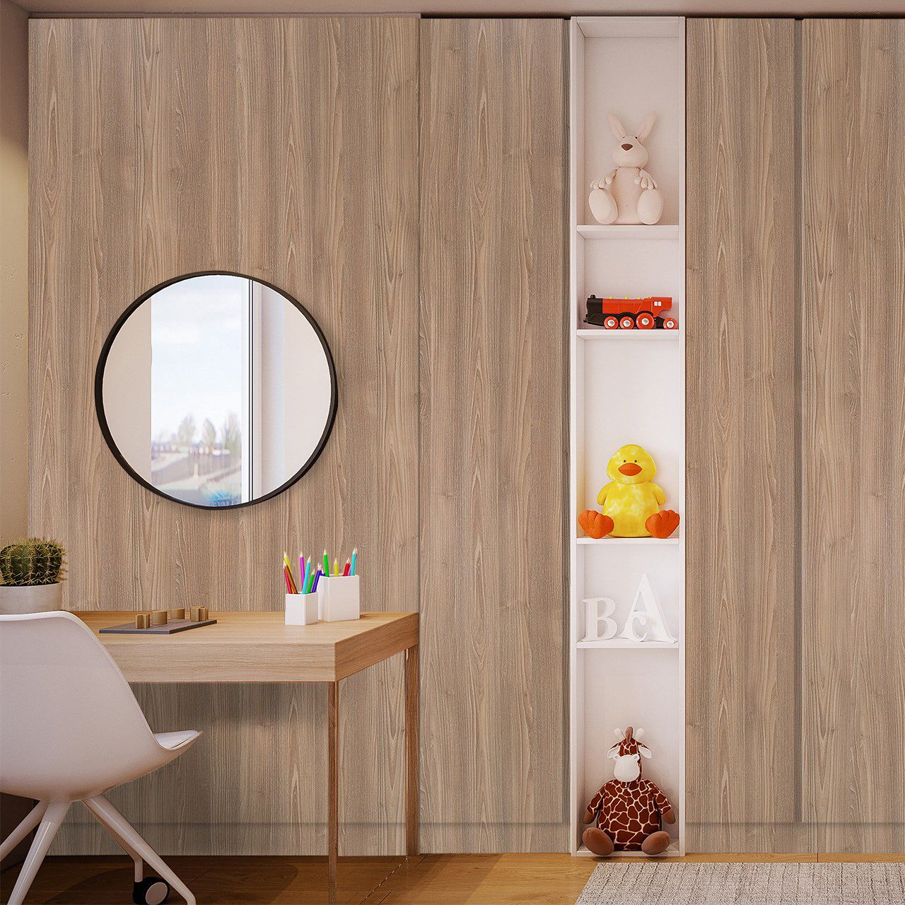 3309 Ceruse Wood (SUD) decorative Laminates in India