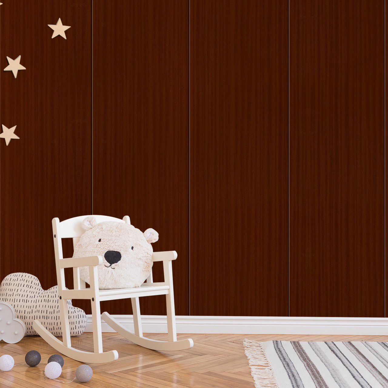 3355 Sapele Exotic (NGL) decorative Laminate sheets in India