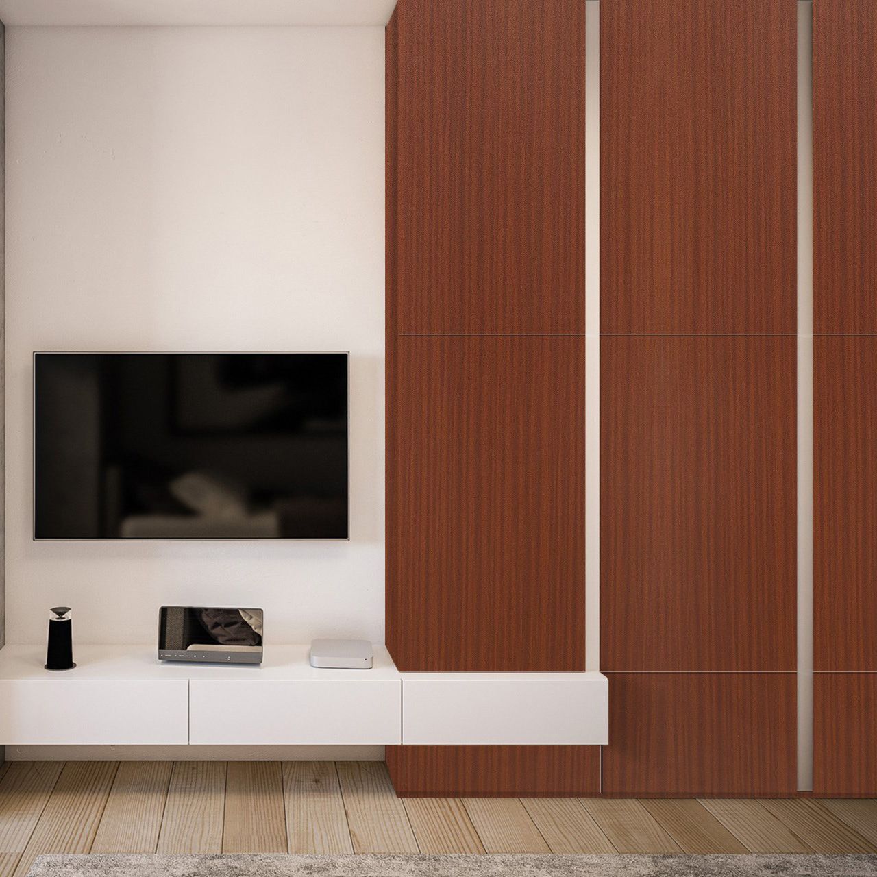 3355 Sapele Exotic (SUD) decorative Laminates in India