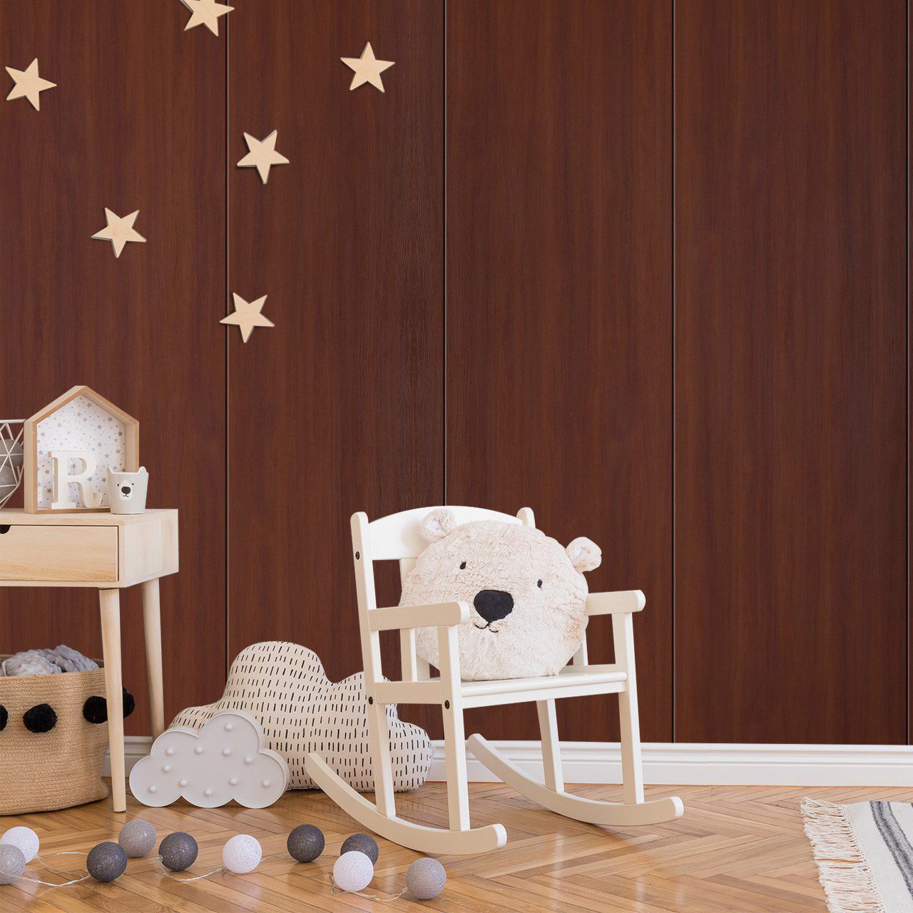 3365 Nicewood Sheen (BRS) decorative Laminate sheets in India