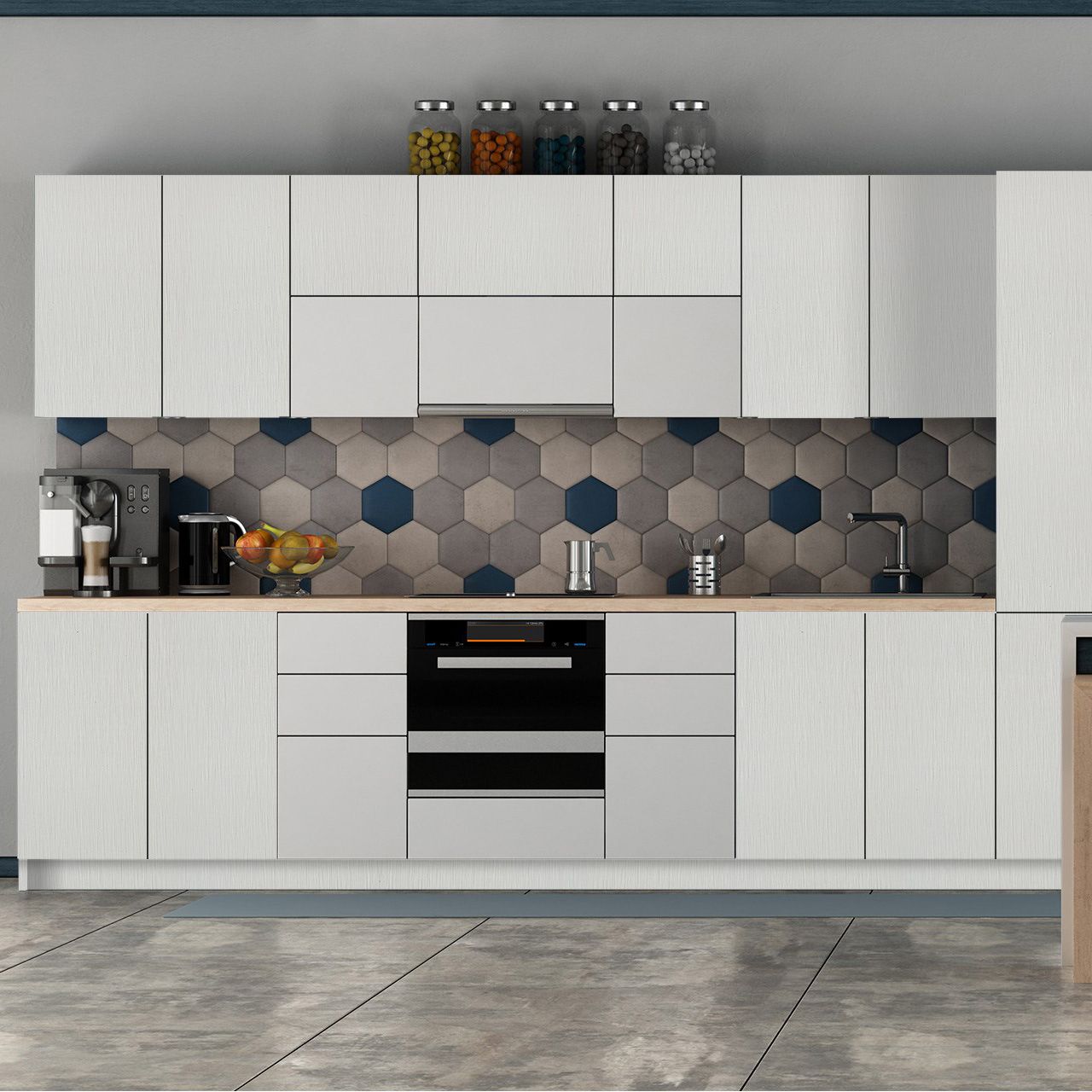 RSS 3502 Satin White (RSO) Laminate sheets