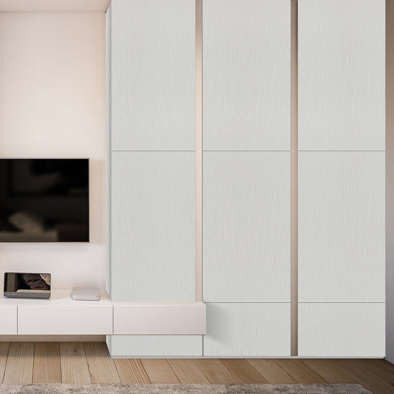 RSS 3502 Satin White (RSO) decorative Laminates in India