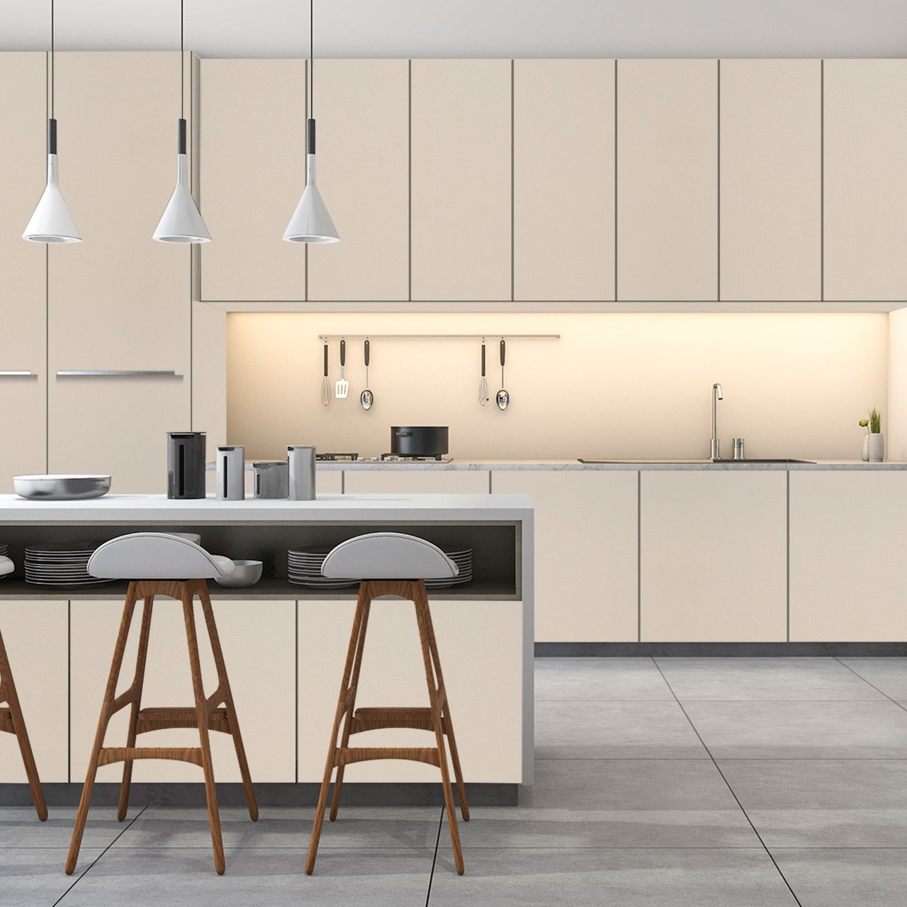 3516 Vanilla (SUD) Laminate sheets