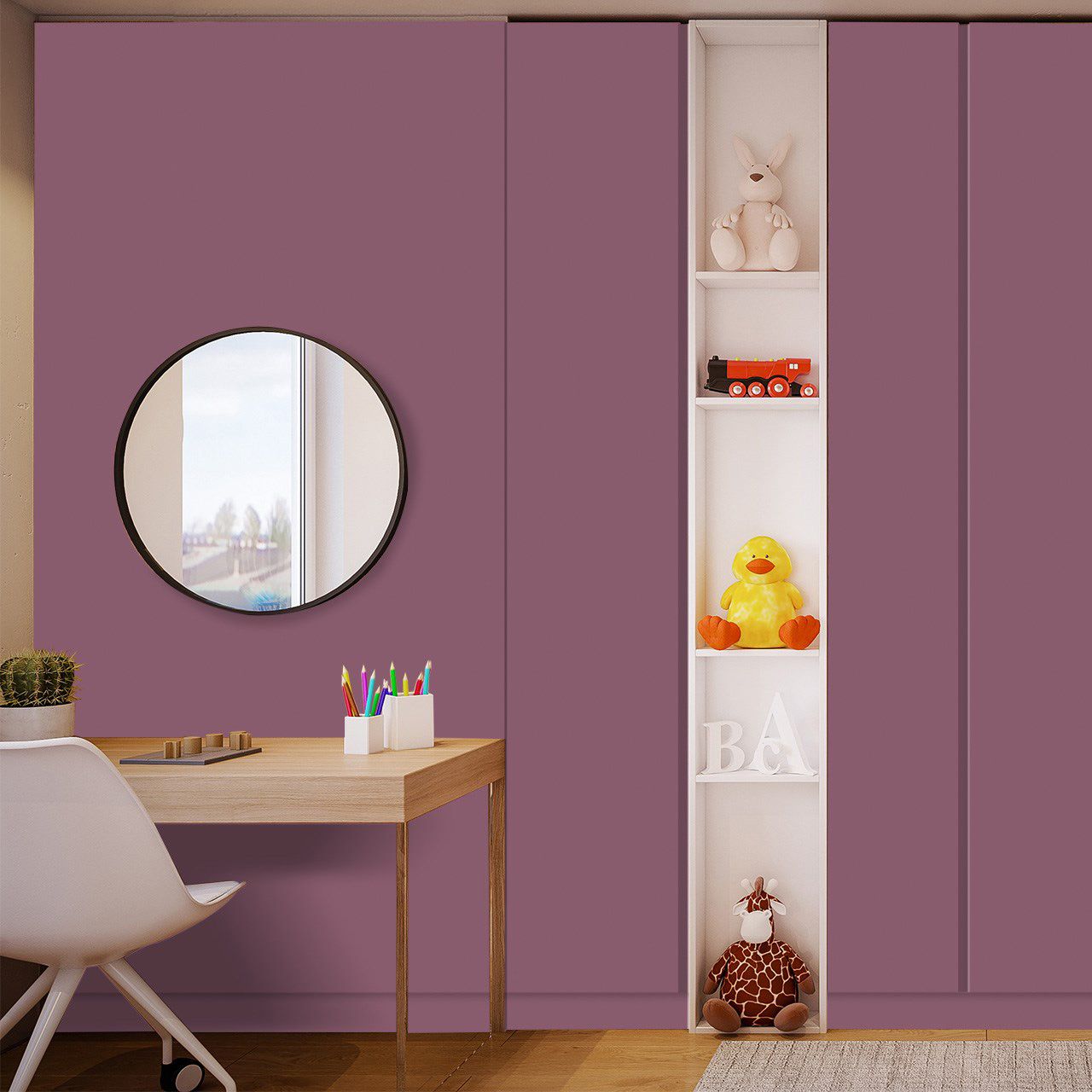 3544 Pretty Pink (SMR) decorative Laminates in India