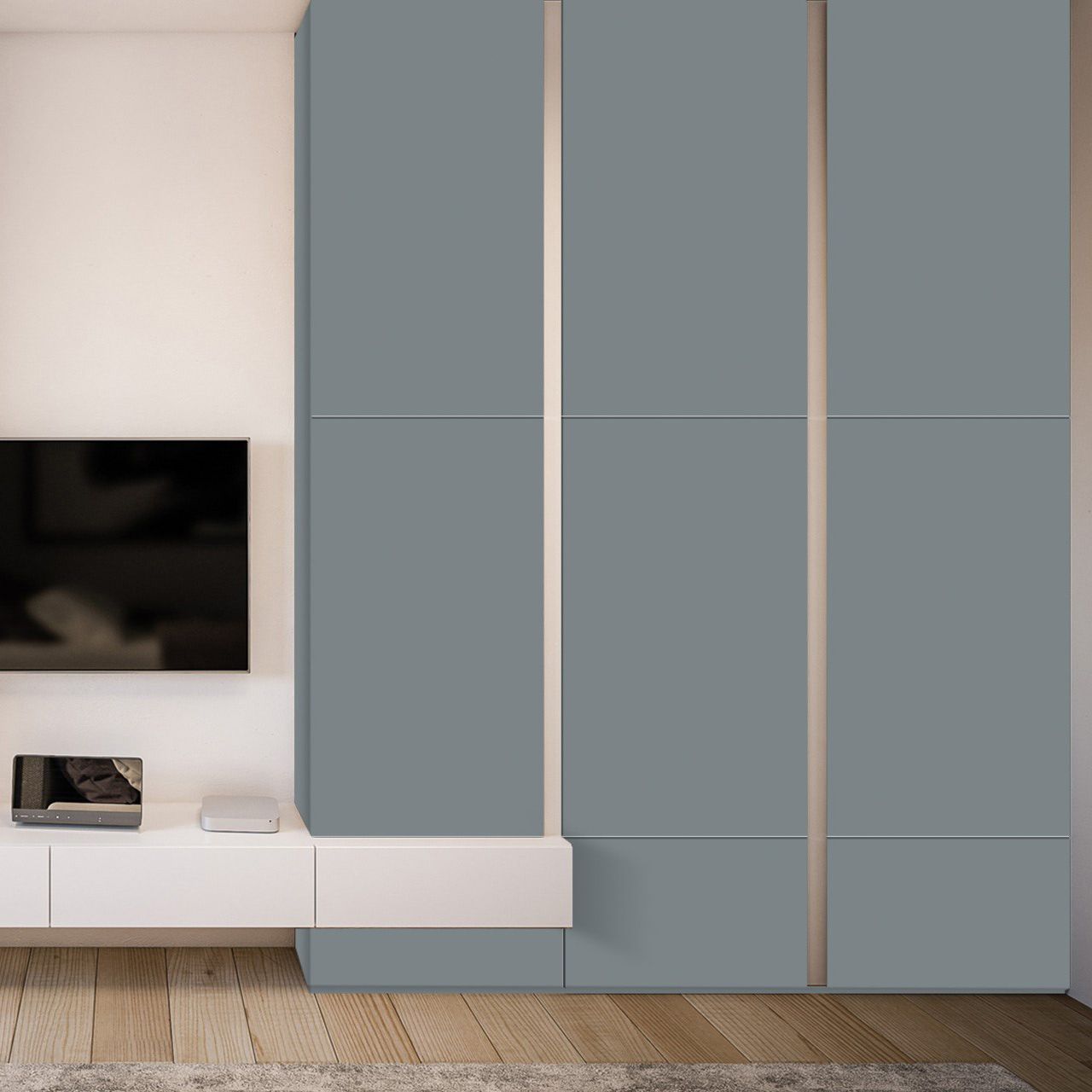 3551 Silver (SMR) decorative Laminates in India