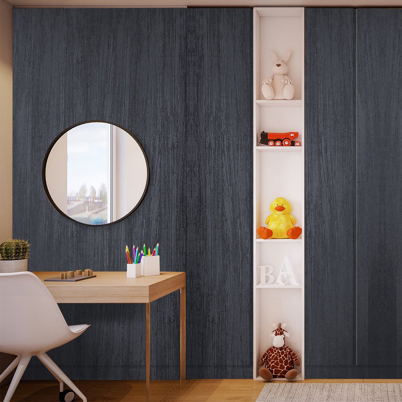 3564 Fossil Grey (BRS) decorative Laminates in India