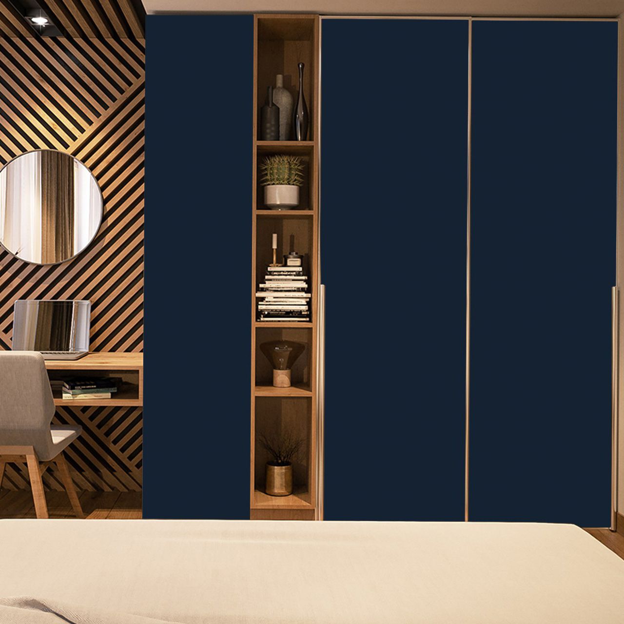 3586 Blue (SUD) decorative Laminates in India