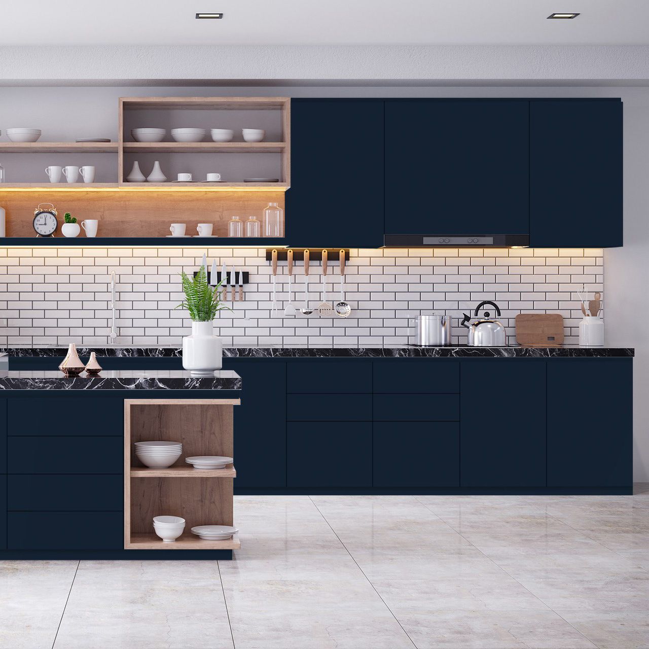 3586 Blue (SUD) Laminate sheets