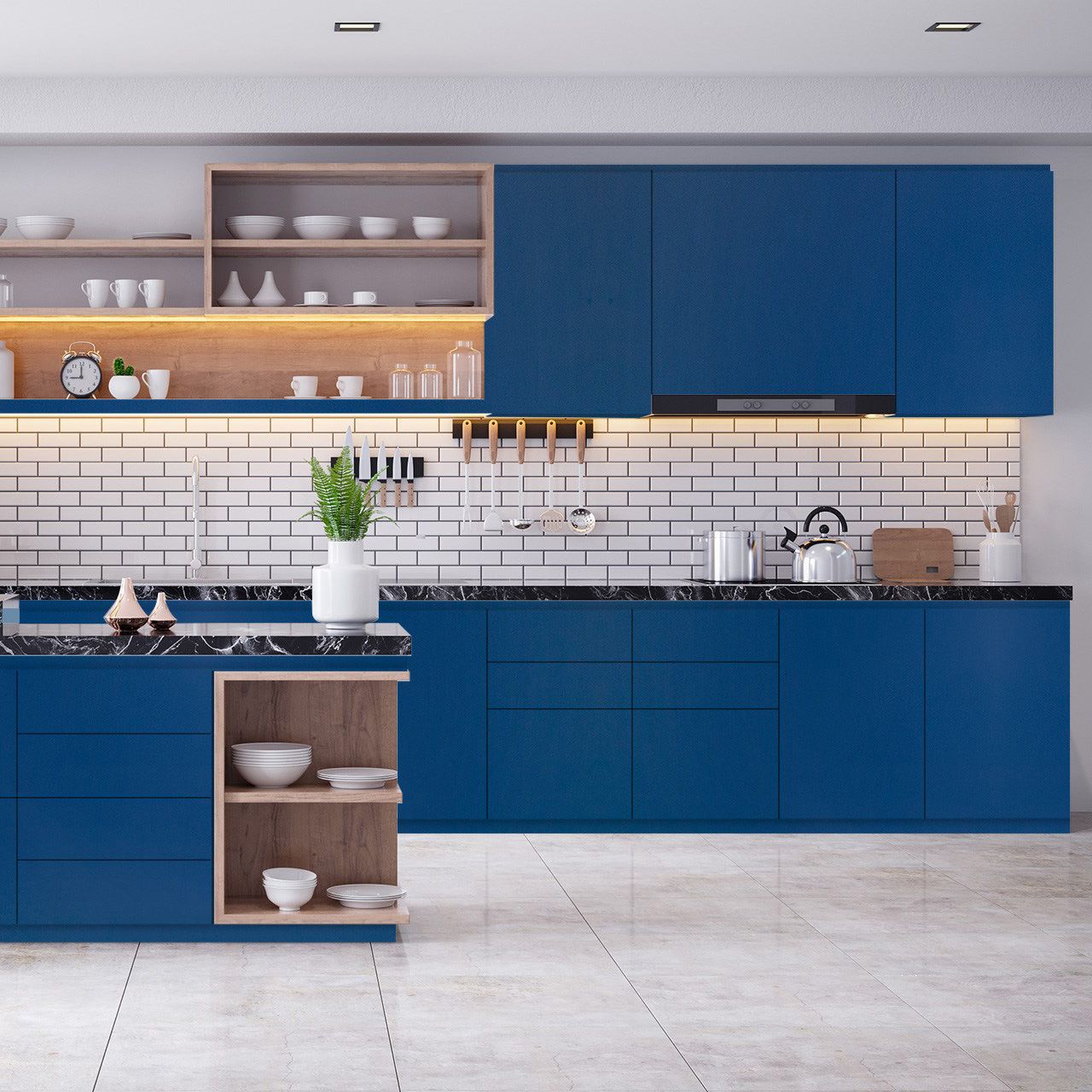 3587 Lapis Blue (SUD) Laminate sheets