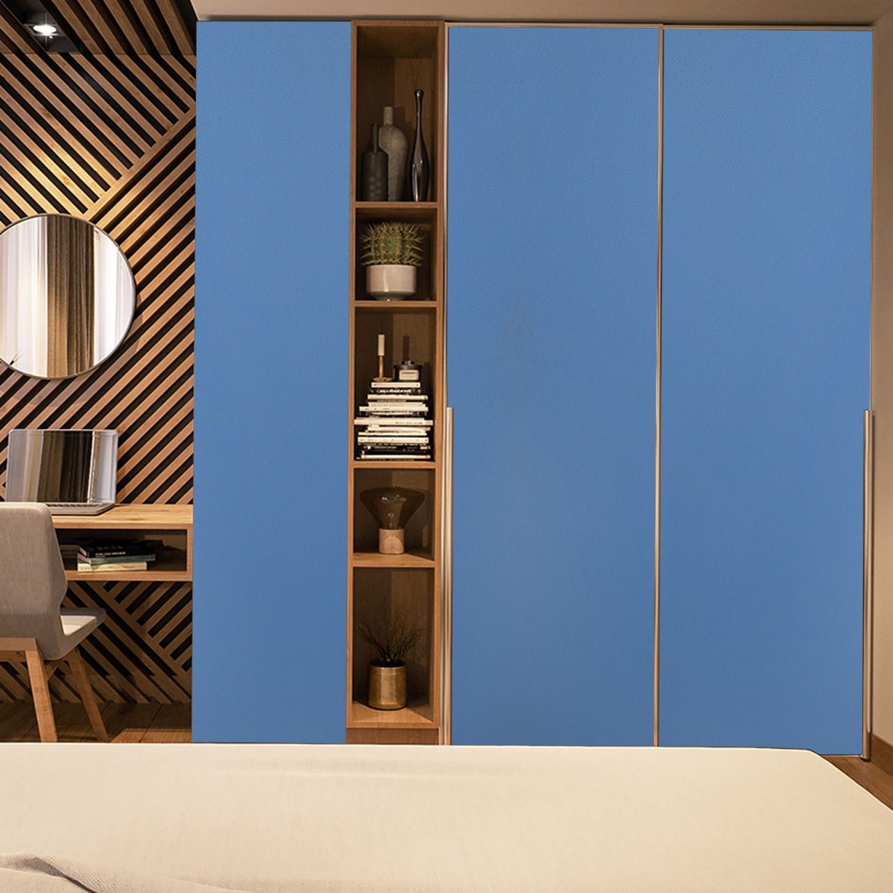 3593 Inky Blue (SUD) decorative Laminates in India