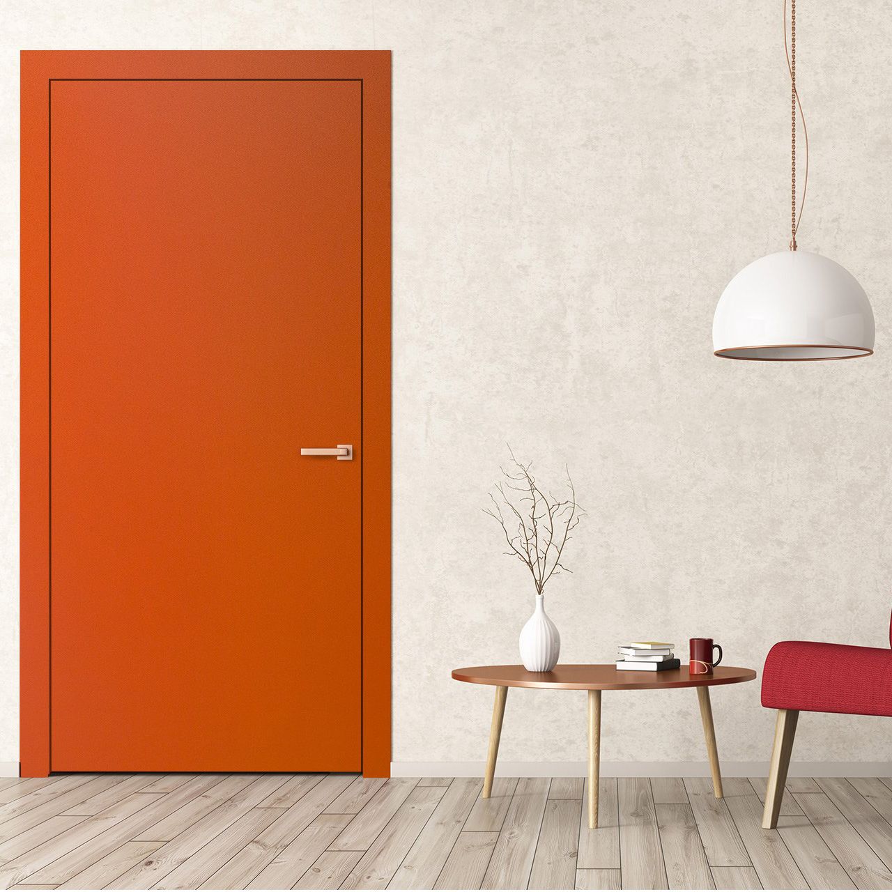 3614 Orange Shorbet (SUD) Laminate sheet in India