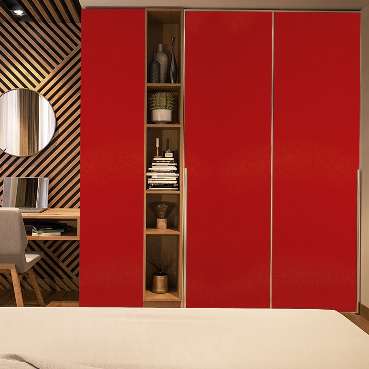 3622 Red Flame (NGL) decorative Laminates in India