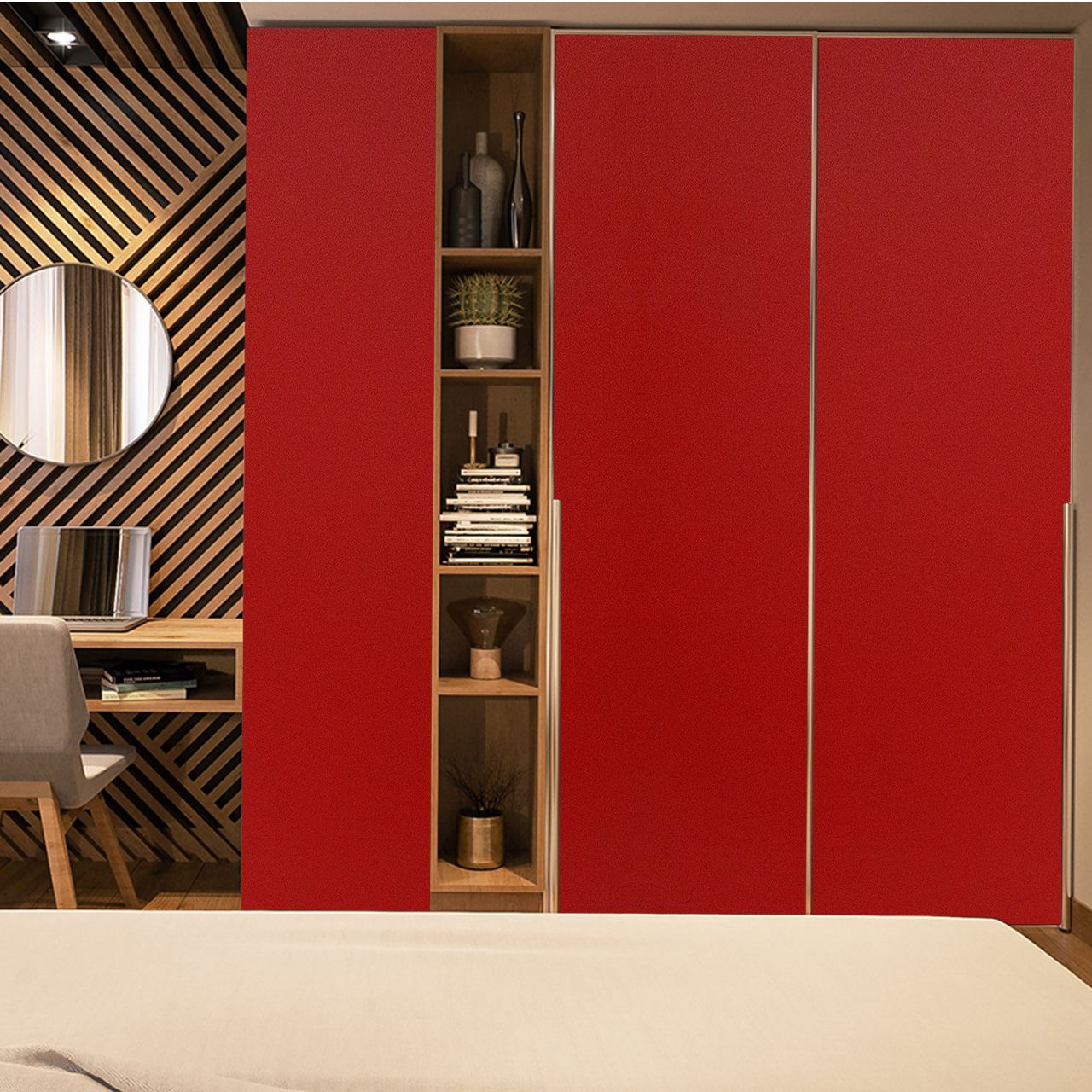 3622 Red Flame (SUD) decorative Laminates in India