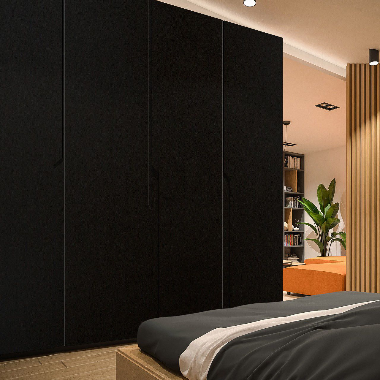 3646 Black (SUD) decorative Laminates in India