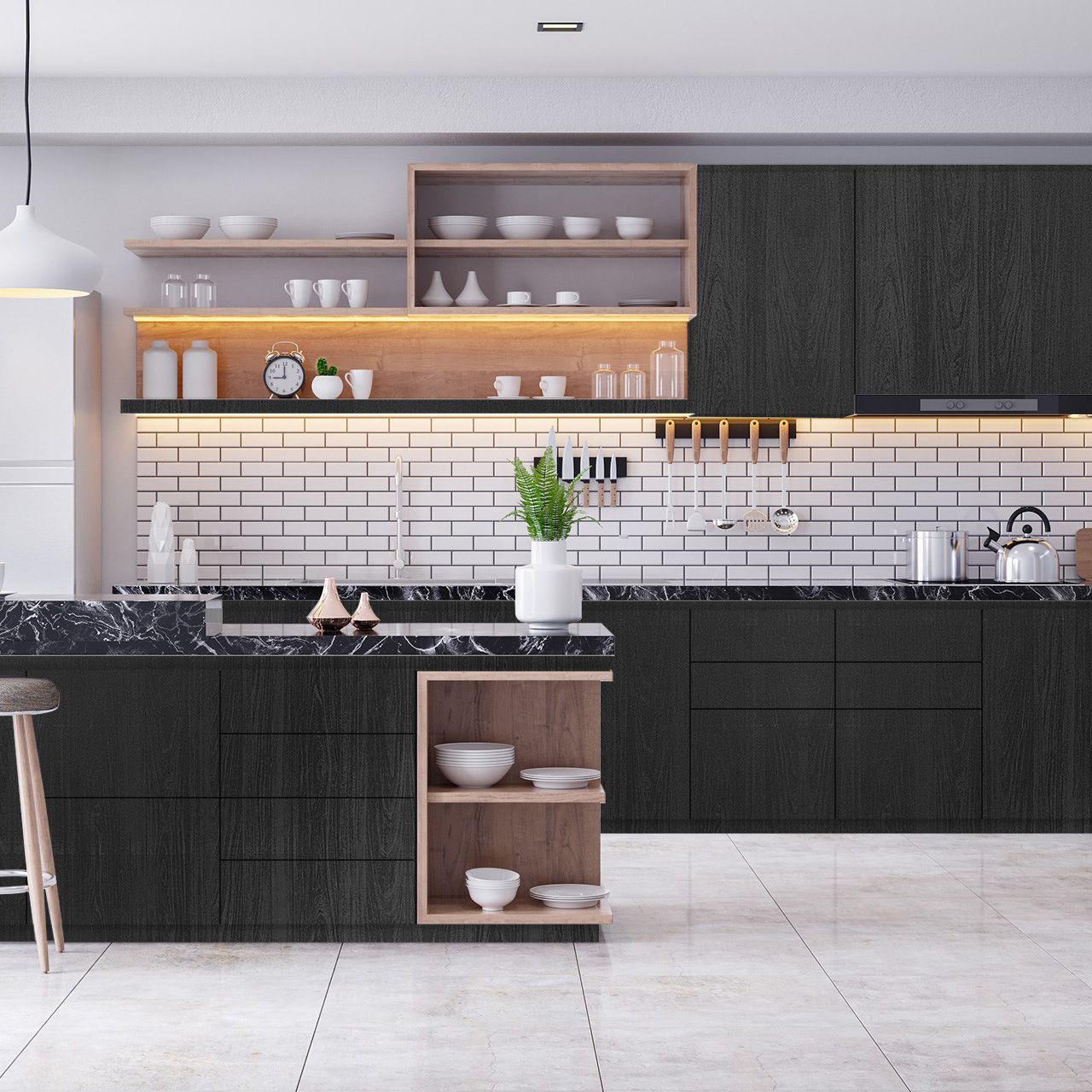 3646 Black (PWD) Laminate sheets