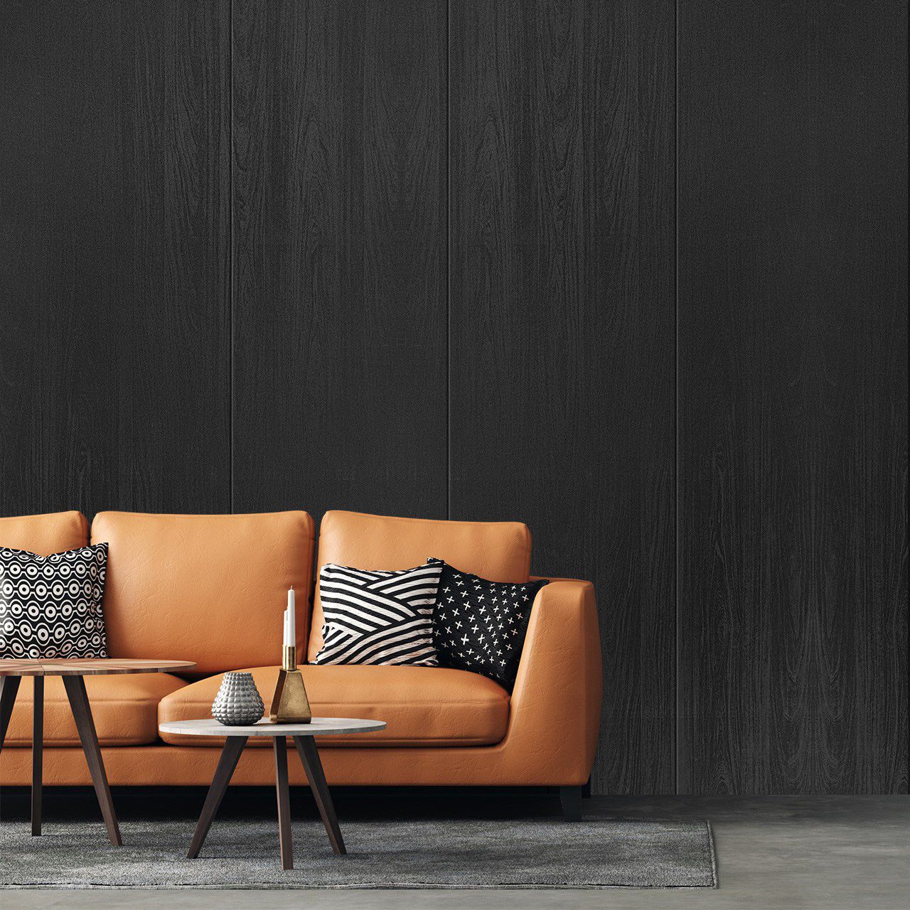 3646 Black (PWD) decorative Laminate sheets in India