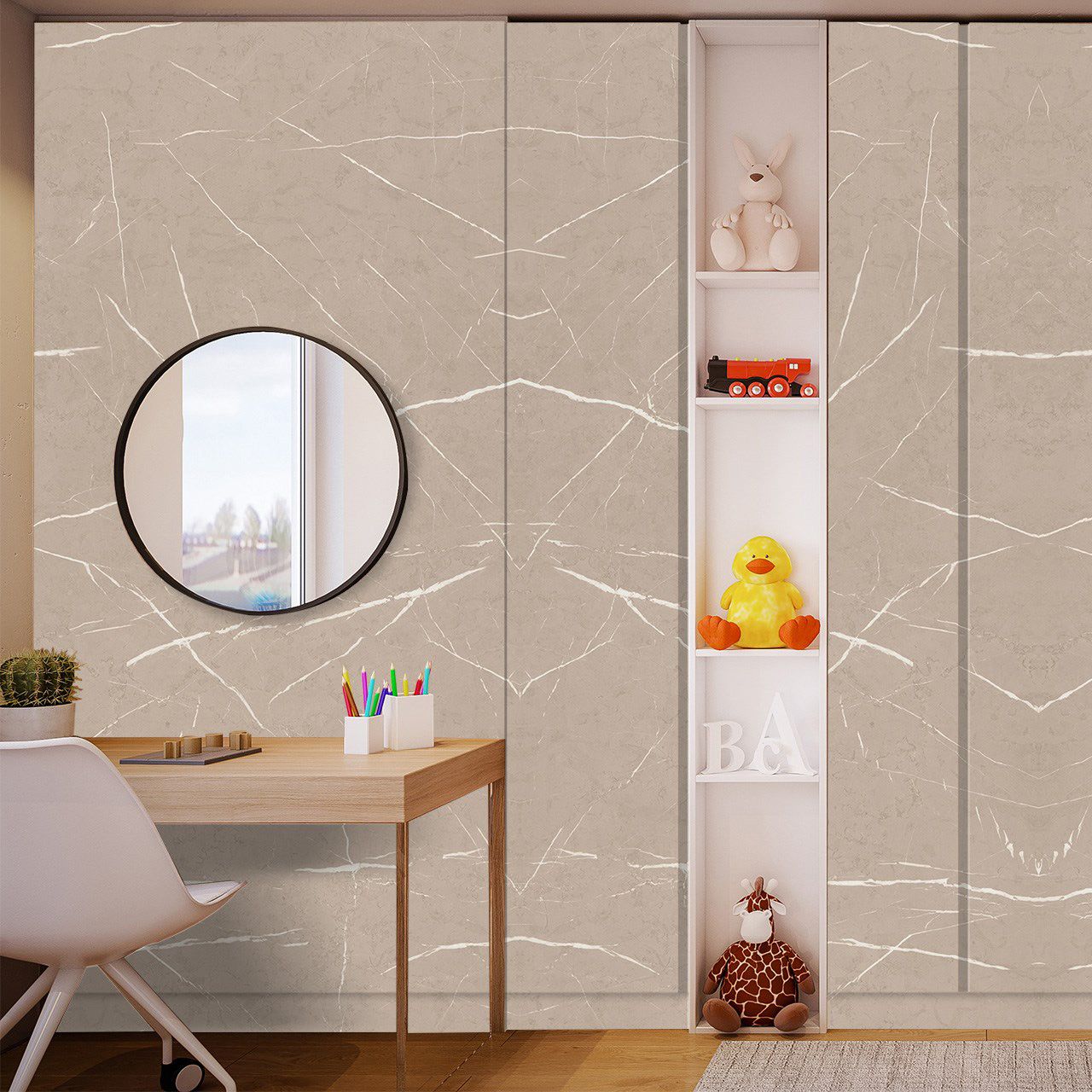 3742 Pietra-Balsam Brown (ROK) decorative Laminates in India