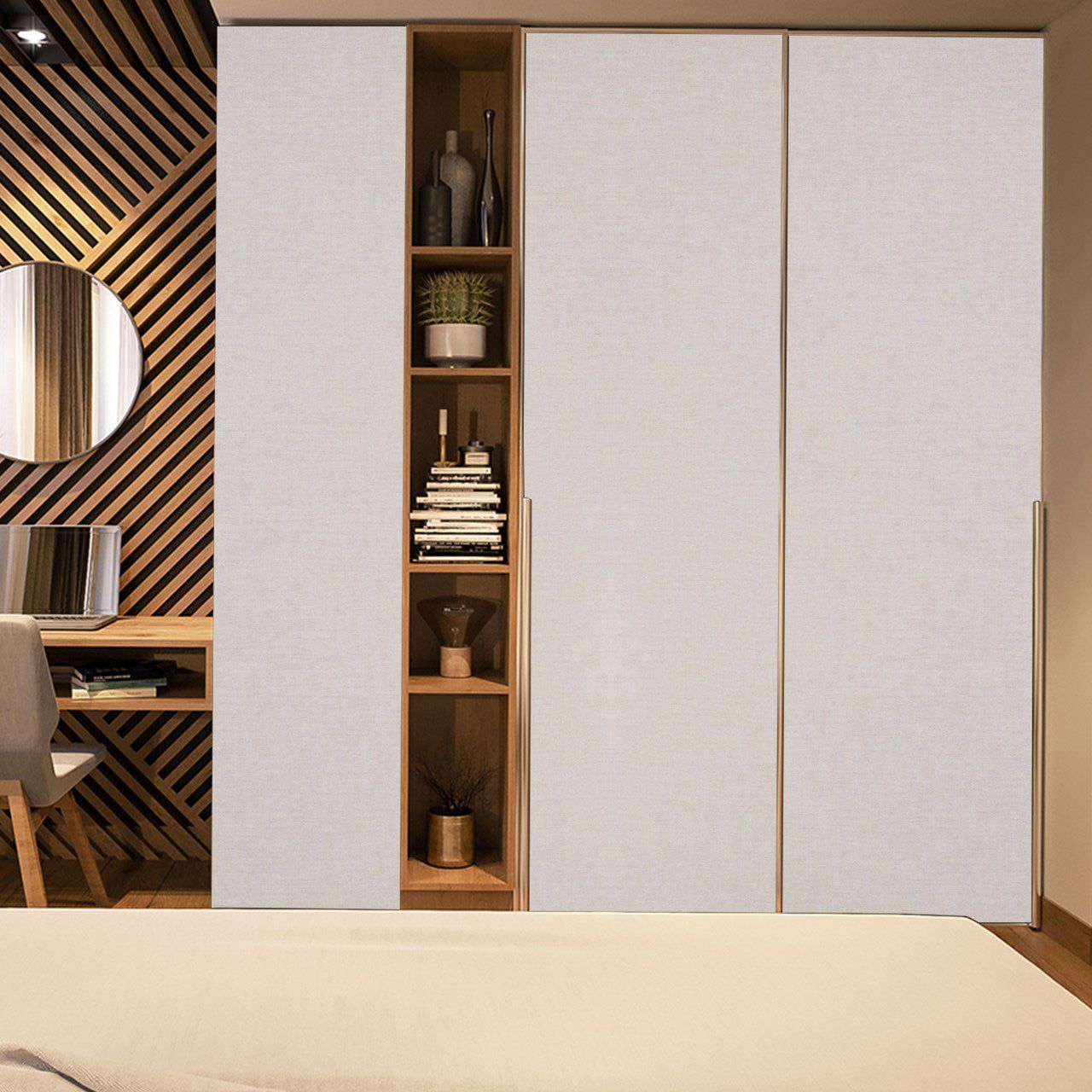 3782 Ecru Cloth (SUD) decorative Laminates in India