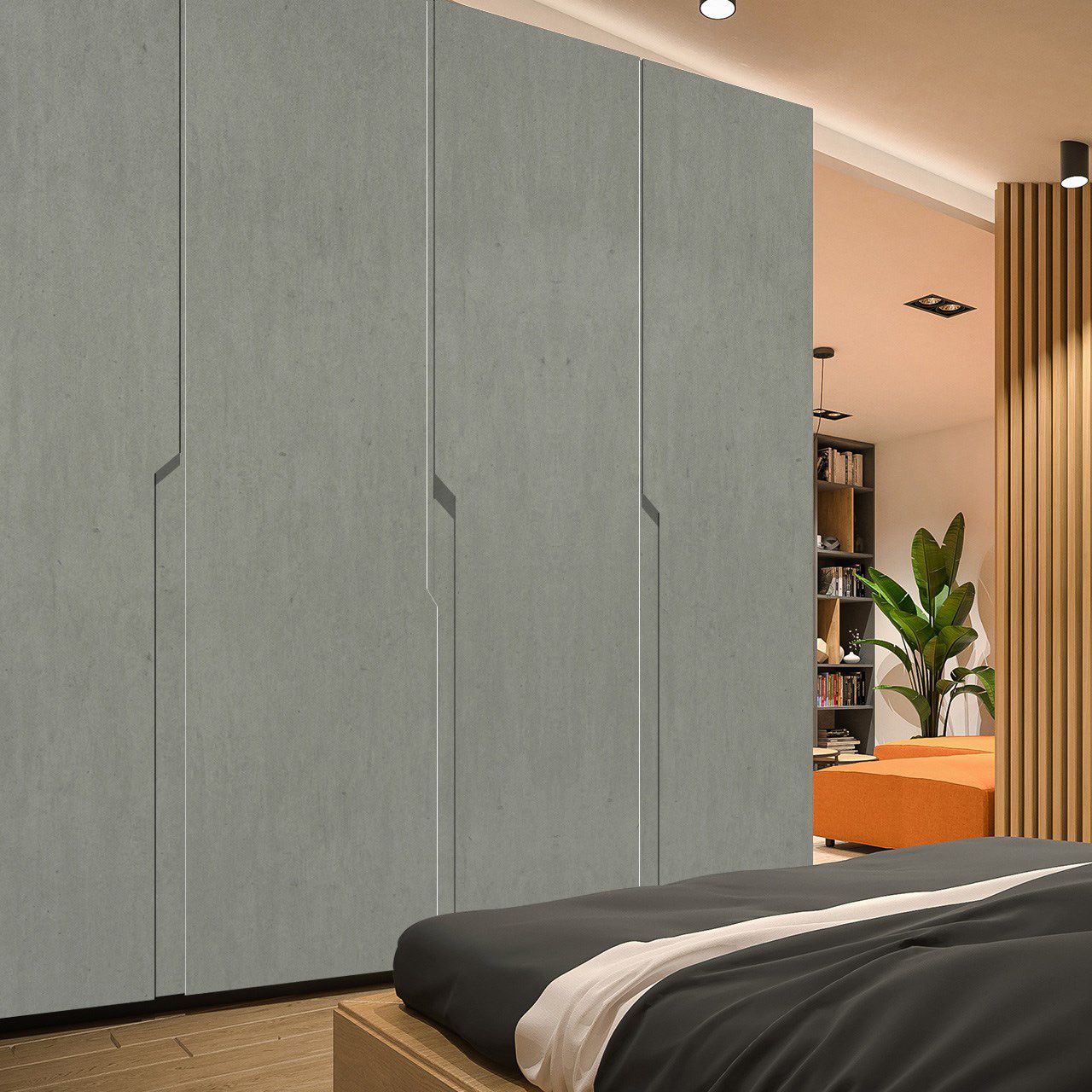 3793 Sheer Concrete (SBF) decorative Laminates in India