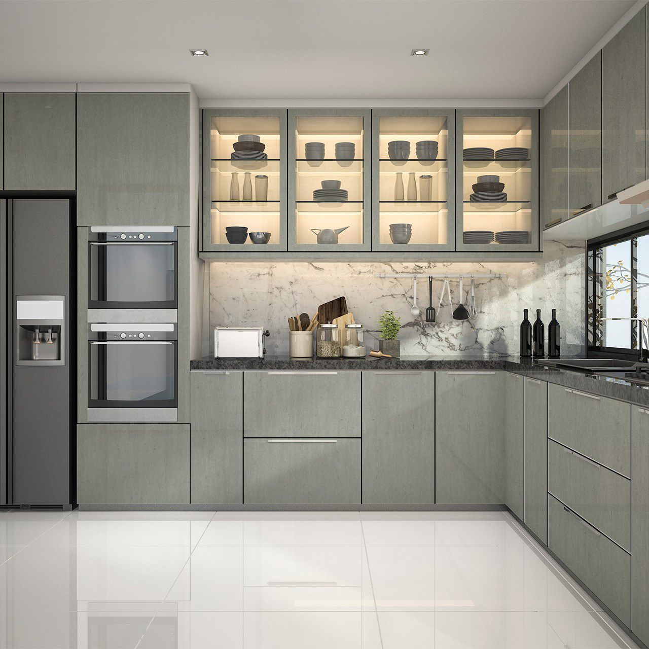 3793 Sheer Concrete (SBF) Laminate sheets