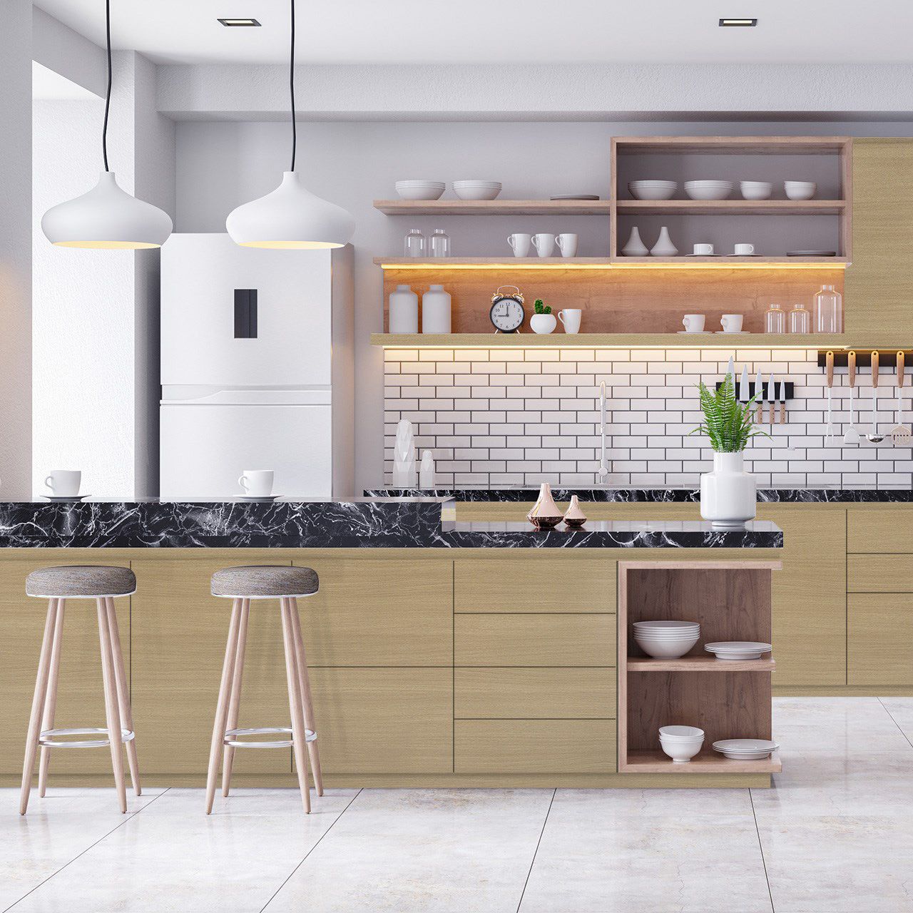 3957 Foxy Oak (SUD) Laminate sheets