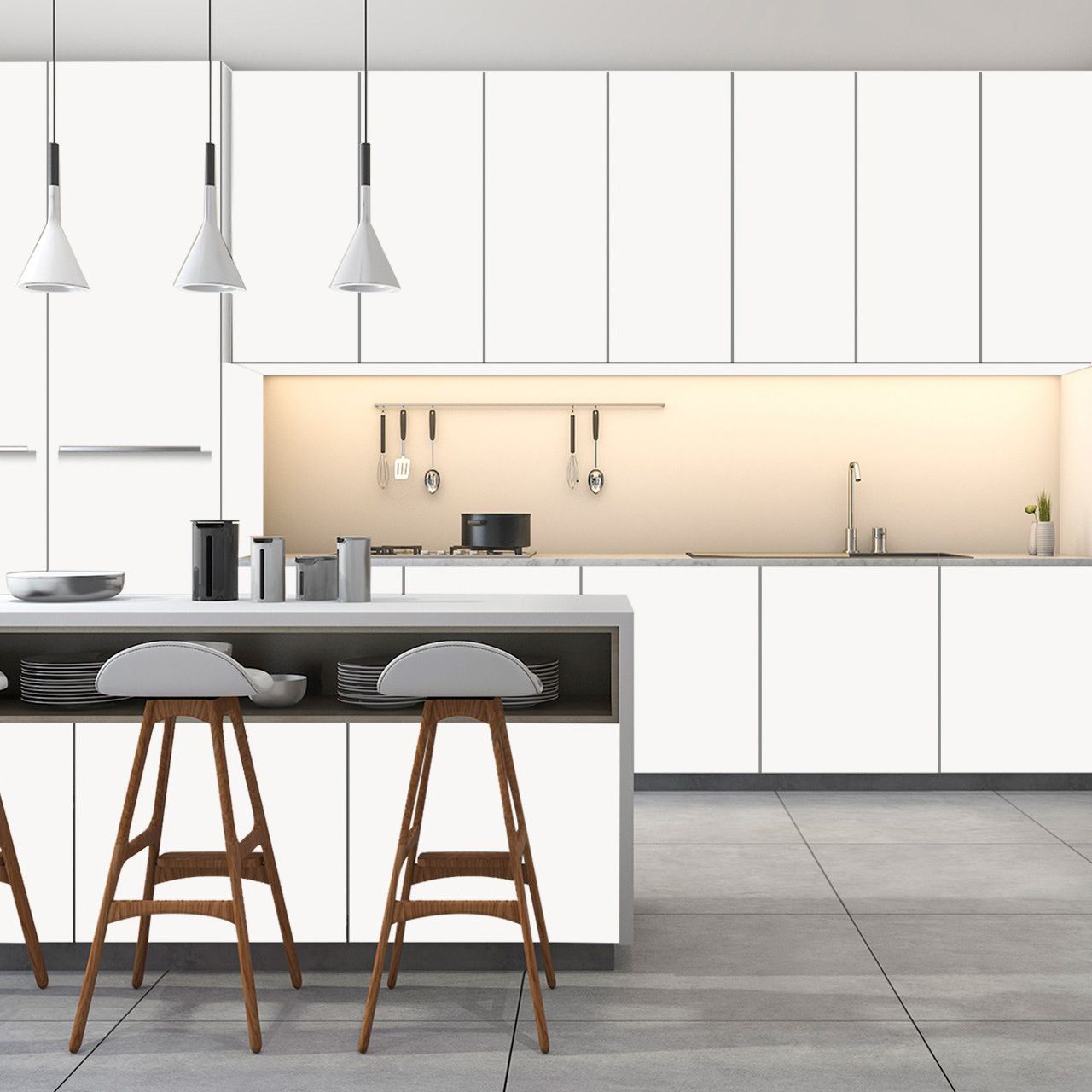 93504 Simply White (NGL) Laminate sheets