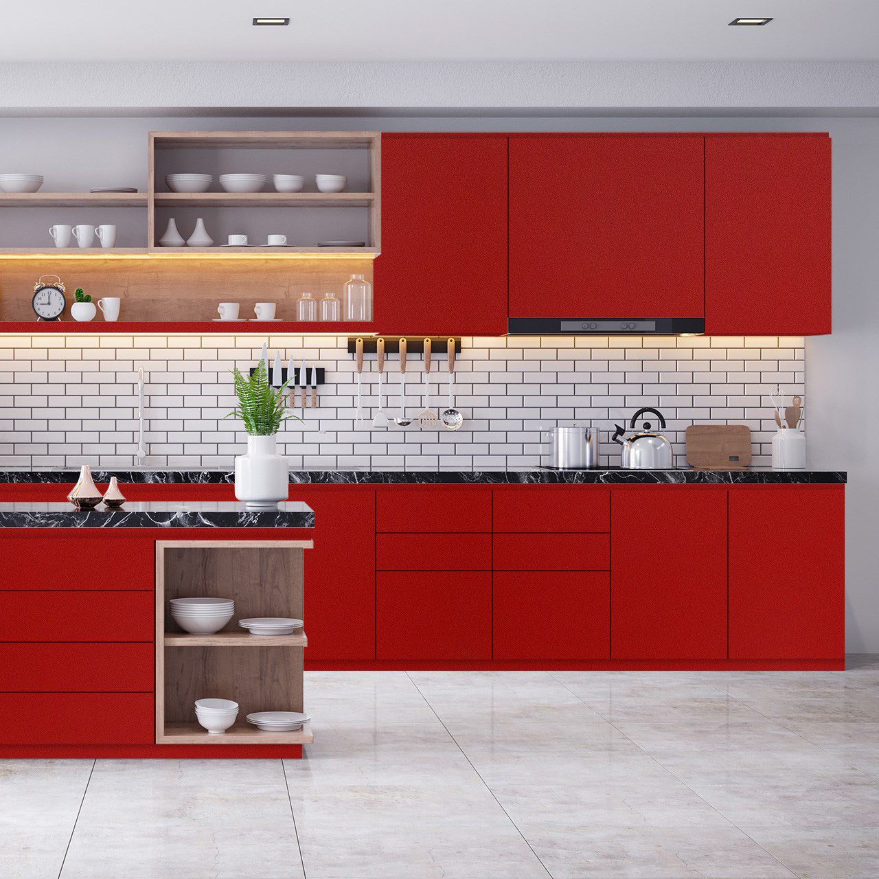 93622 Red Flame (SUD) Laminate sheets