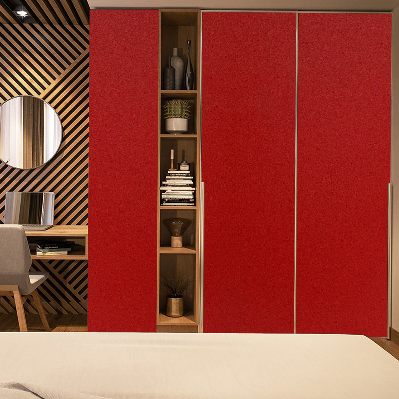 93622 Red Flame (SUD) decorative Laminates in India