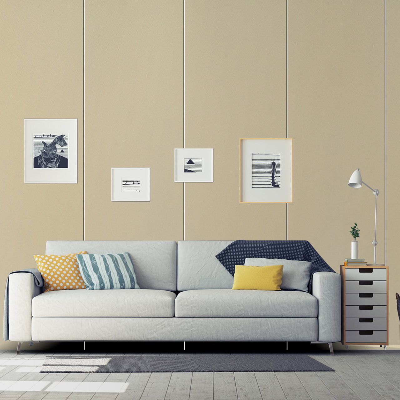 3512 Creme (SUD) decorative Laminate sheets in India