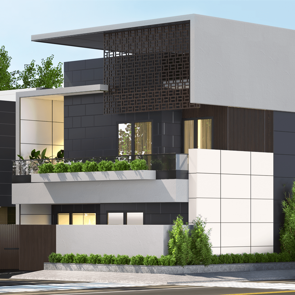 30402 Surreal White (SUD) exterior wall panels