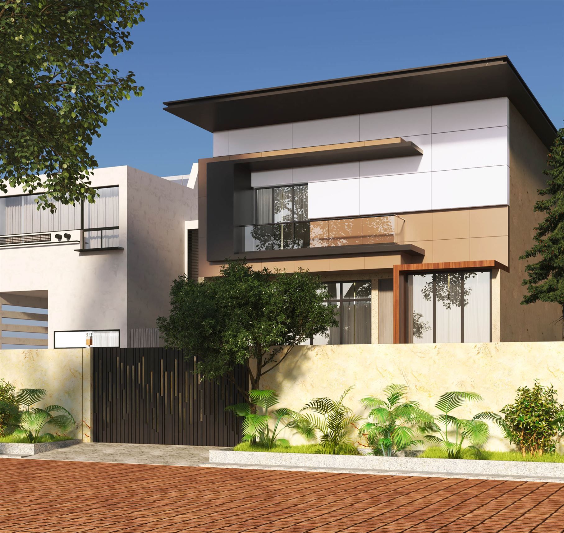 30401 Sea White (SUD) exterior wall panels