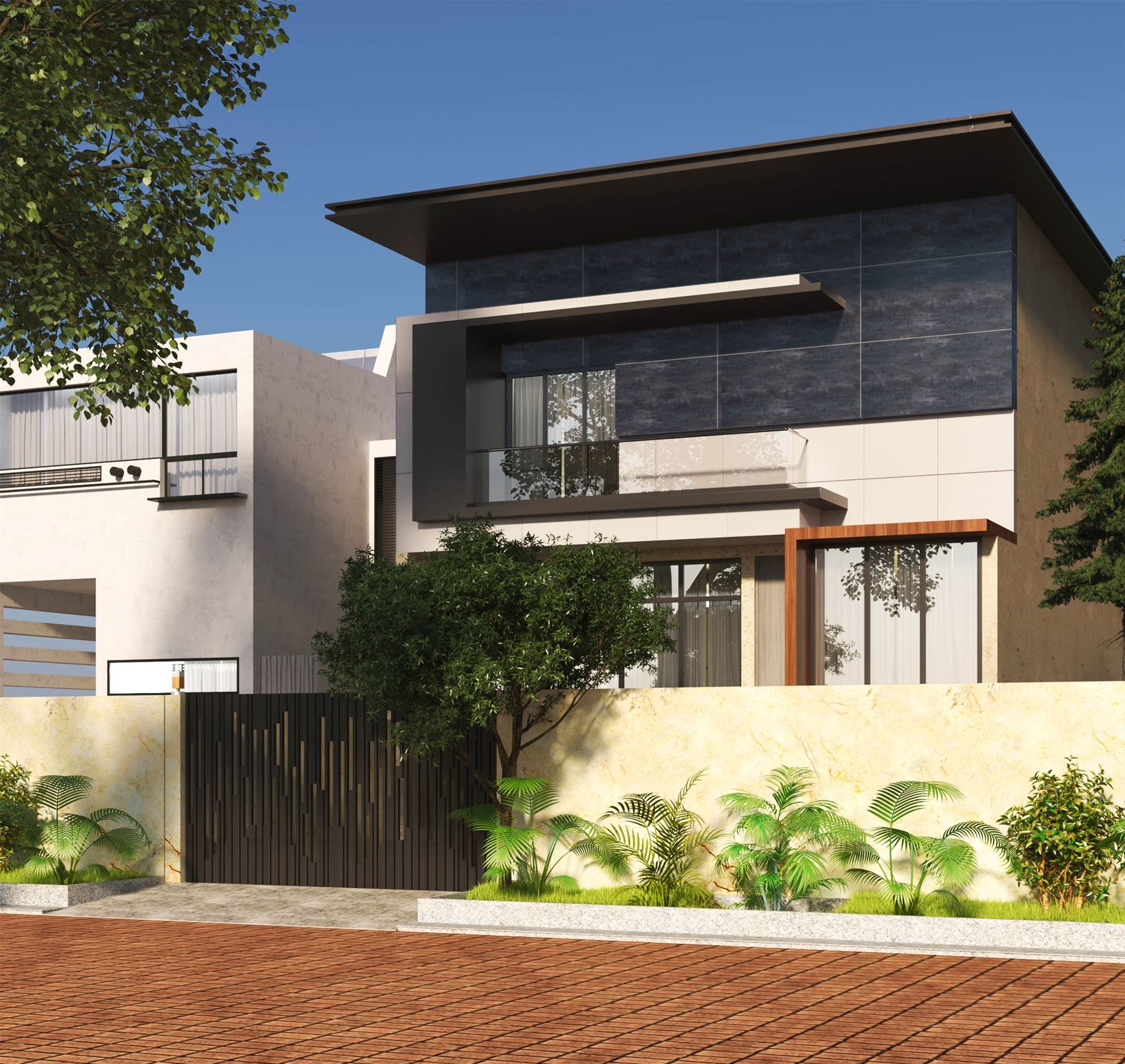 30305 Oxy Steel (SUD) exterior wall panels in India