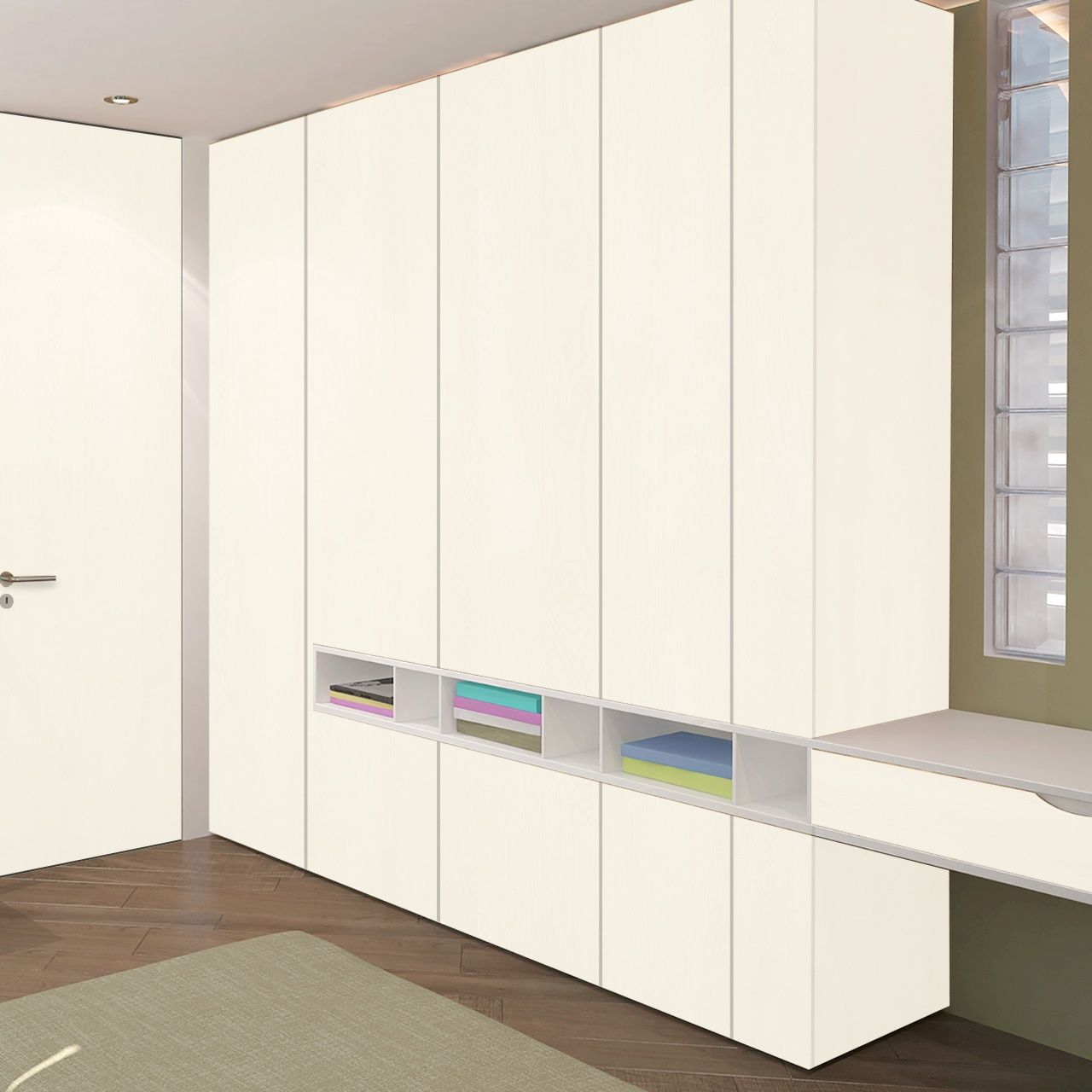 93504 Simply White (SUD) decorative Laminates in India
